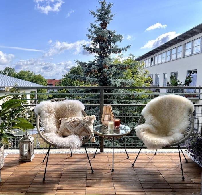 Bali Home Stylische Wohnung Mit Terrasse 舍讷费尔德 外观 照片